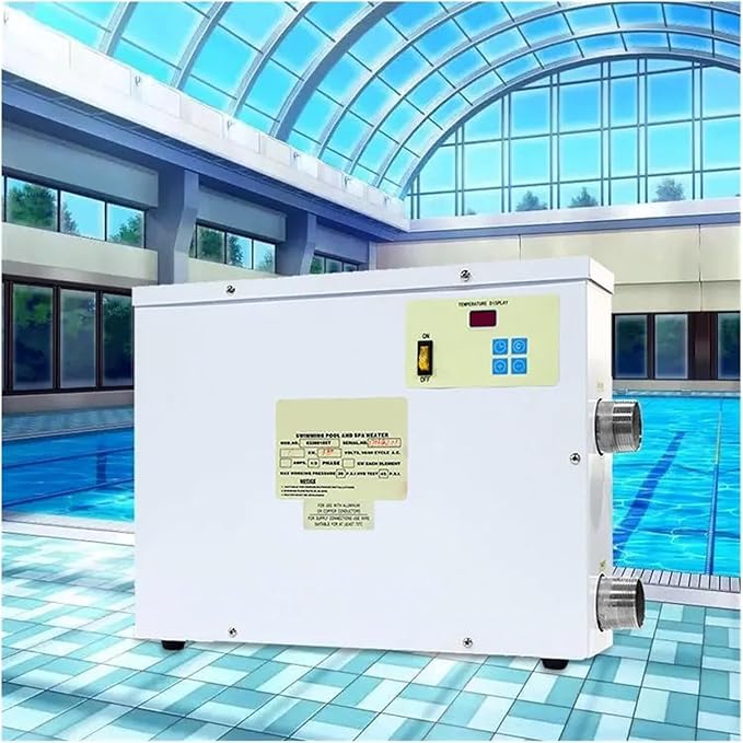 Pompa di calore elettrica ad alta efficienza per piscina - Controllo manopola per riscaldamento ottimale della piscina e della spa