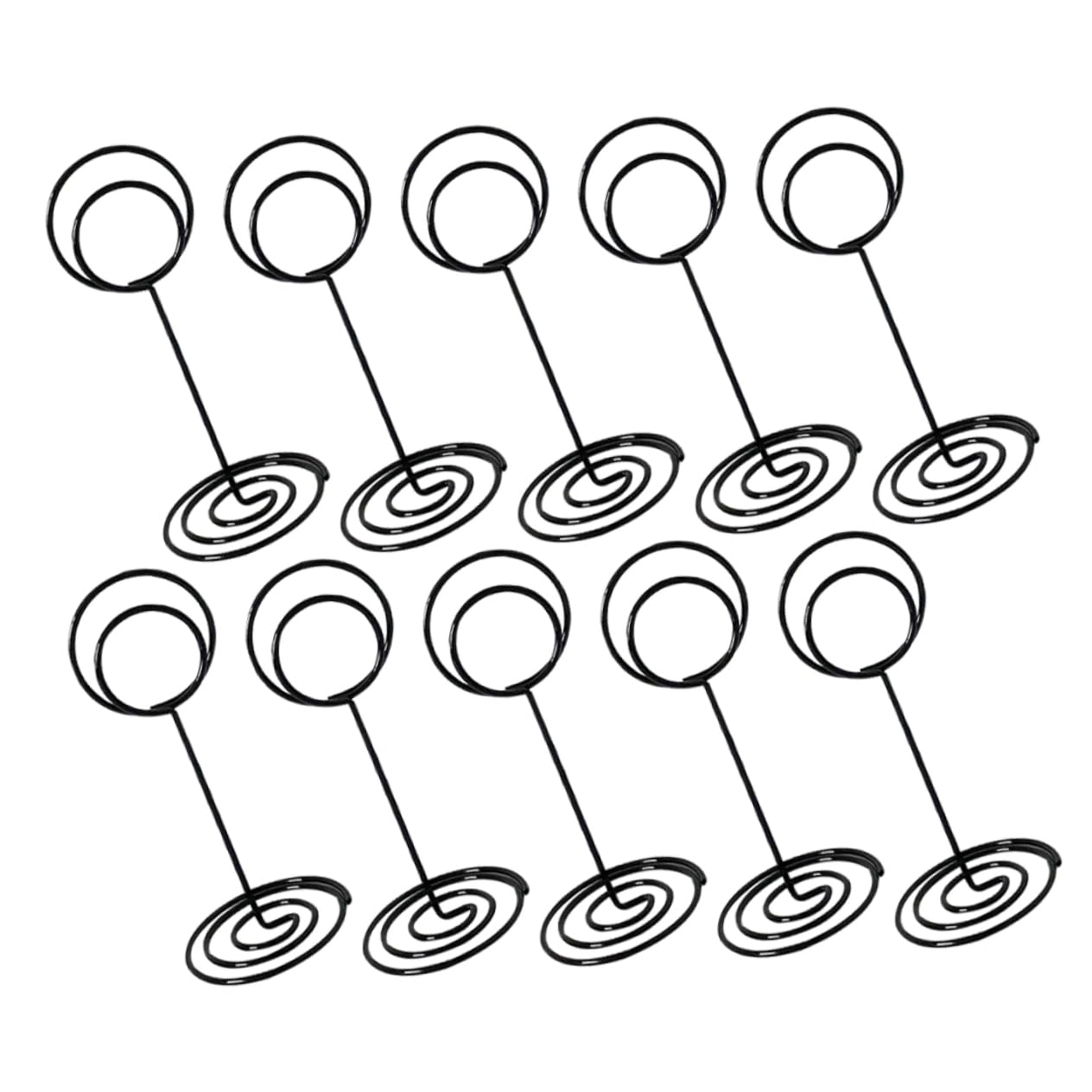 36piezas Soporte De Tarjetas De Mesa para Bodas De Clip para y Decoración De Mesa Resistente y Práctica para Cumpleaños y Recepciones