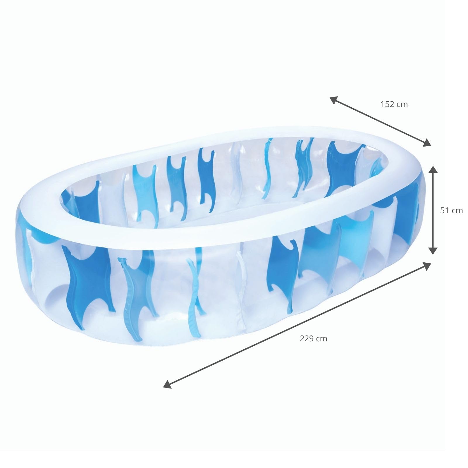 Piscina Hinchable Infantil Bestway Elliptic Pool