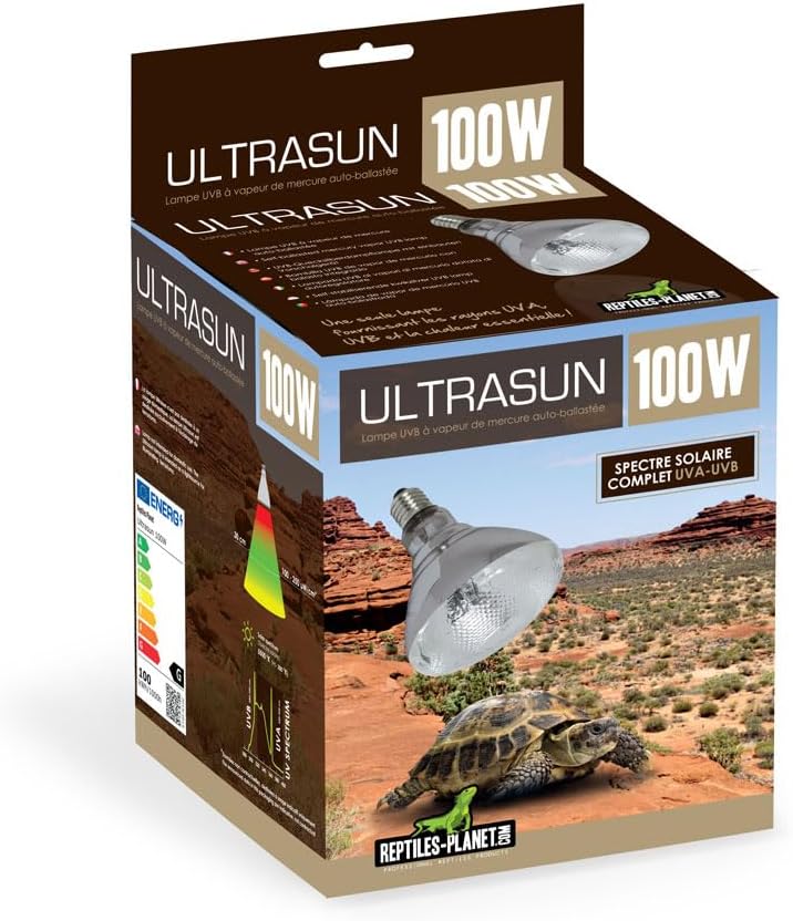 Reptiles-Planet Ultrasun UVB Reptiles Lamp, 100 W