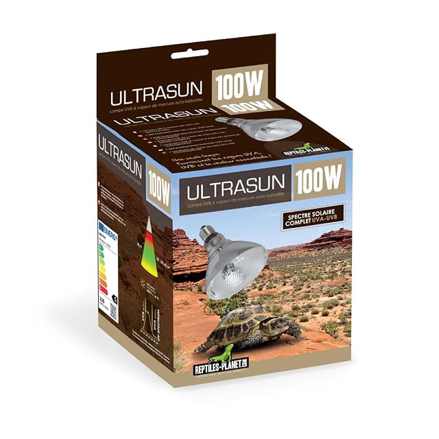 Reptiles-Planet - Ultrasun 100 W - Bombilla UVA UVB para Reptiles