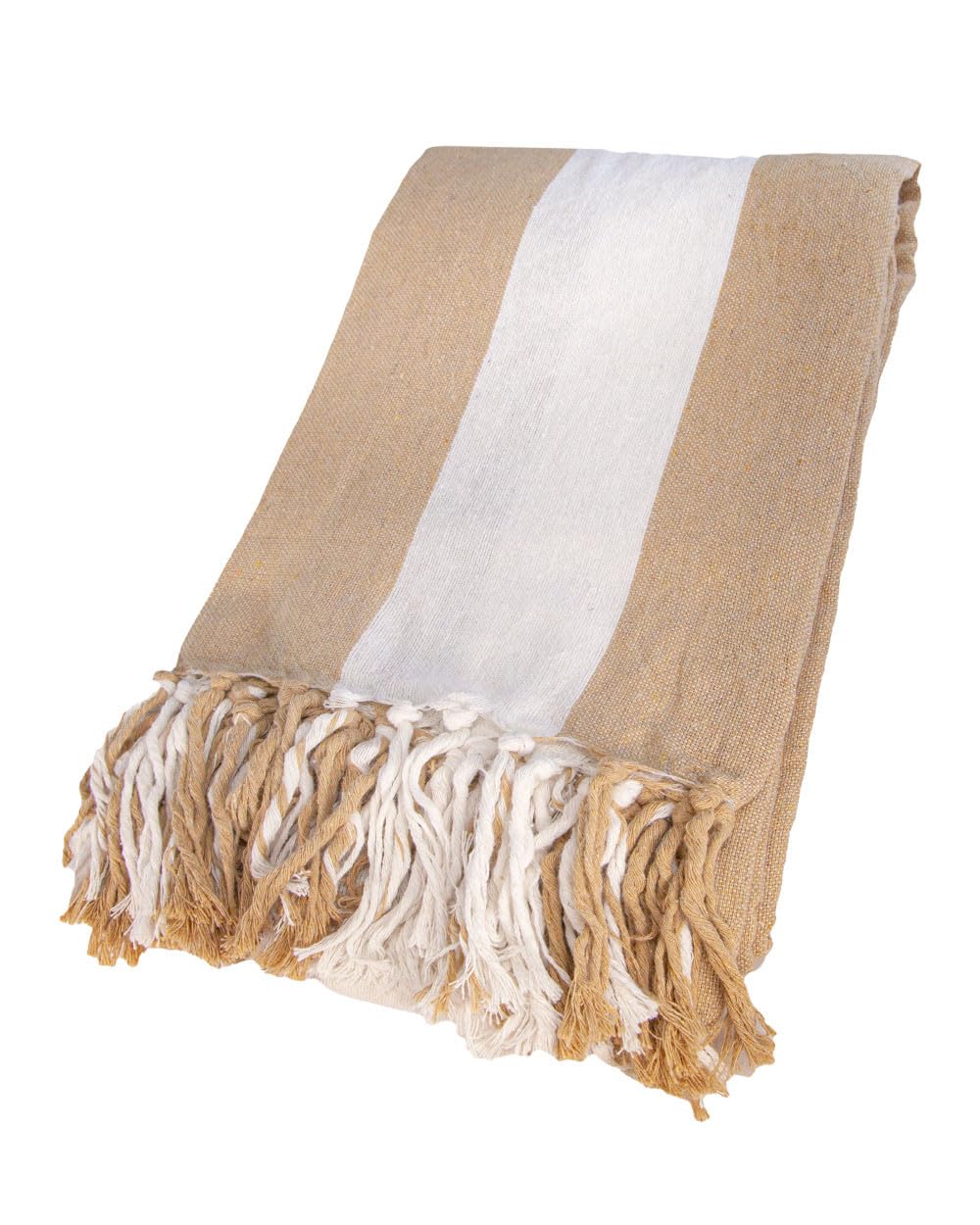 SUN & SURF Gran Foulard de Playa XXL Modelo C 210x240cm | 100% Algodón Reciclado Manta Picnic Ideal para Gran extensión Playa, Montaña y Multiusos Mascotas