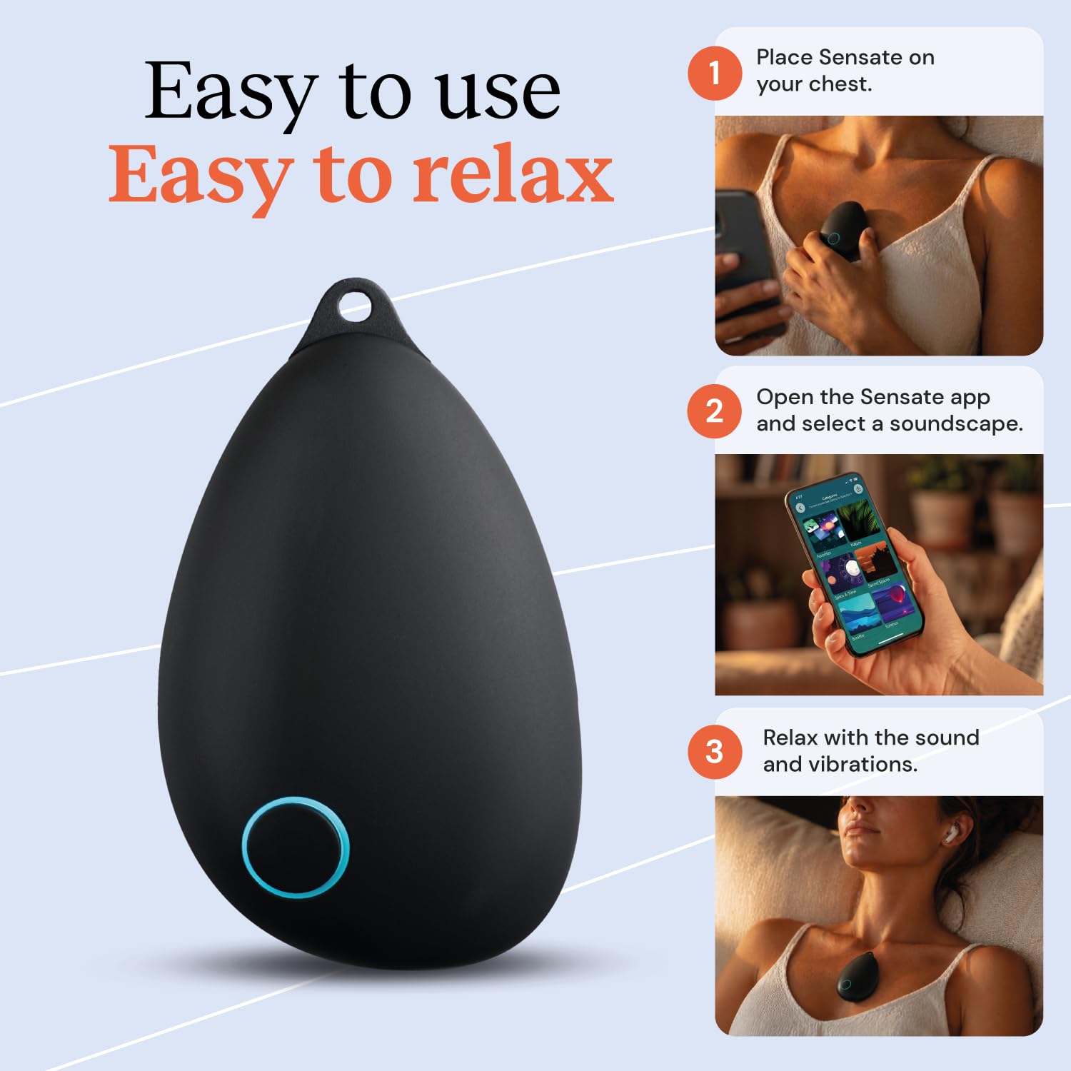 Amazon.com: Sensate Relaxation Device – Patented Vagus Nerve
