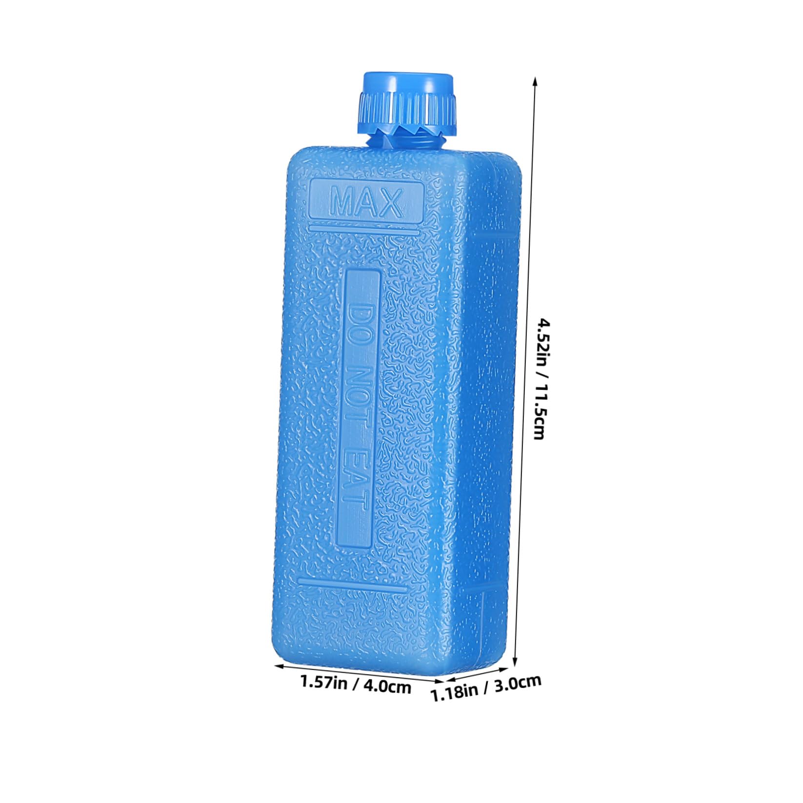 NUOBESTY Lot de 8 sacs à glace réutilisables - Pour boîtes à lunch, camping, pique-nique, climatiseurs