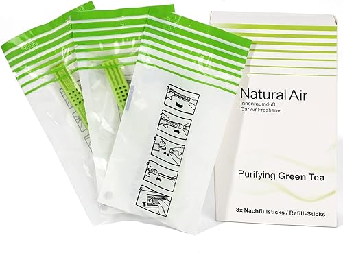 Miniatura 2 de Repuesto de repuesto para ambientador natural compatible con kit de arranque de aire natural BMW (té verde purificador)