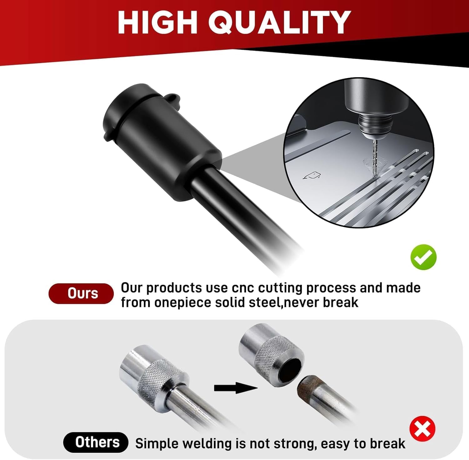 BOYISEN Trailer Hitch Pin Lock 3" Hitches(Pack of 2) and 5th Wheel King Pin Lock 3 Keys Yellow(Pack of 1)