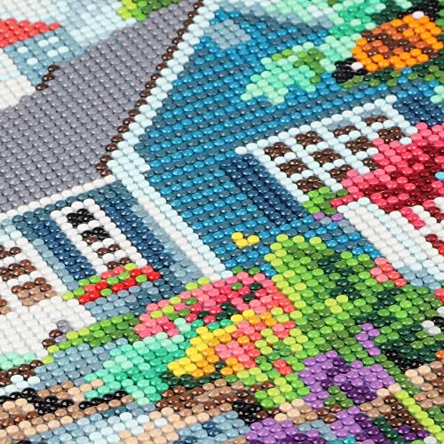 DAERLE Diamond Painting, Landscape Diamond Art, Diamond Art, Diamond Painting Kits for Adults, Diamond Art Kits Adults, Diamond Painting Kits for Adults Family Activities Wall Decor 30x40cm/12x16in