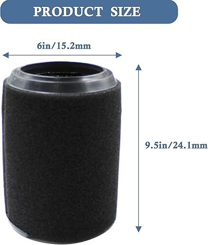 Miniatura 2 de Follde Filtro VF7000 para aspiradora Ridgid Shop Vac húmedo y húmedo se adapta a la mayoría de aspiradoras Ridgid de 5 a 20 galones