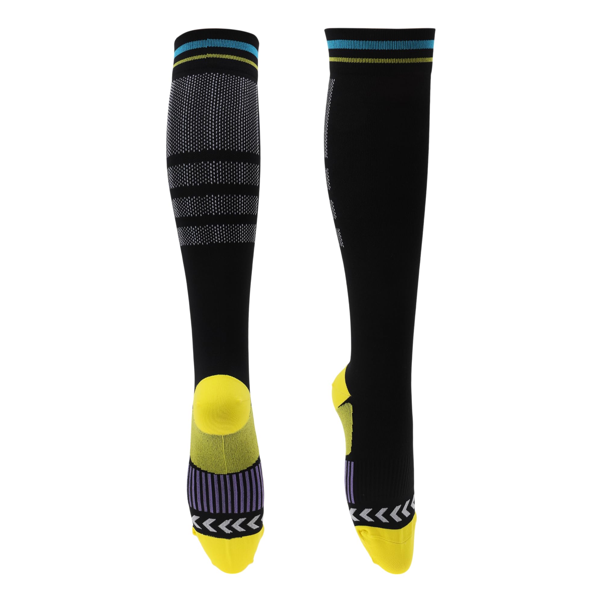 Chaussettes de vélo d'extérieur antidérapantes et anti-friction noir - 7