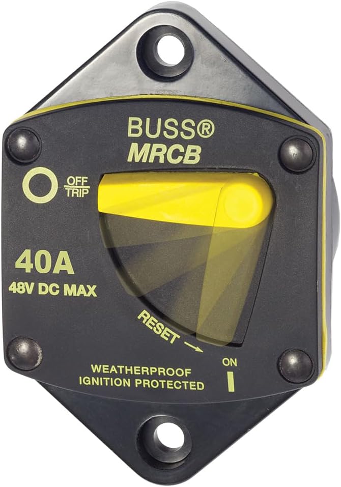 Blue Sea 7038 187 - Series Thermal Circuit Breaker - 40A