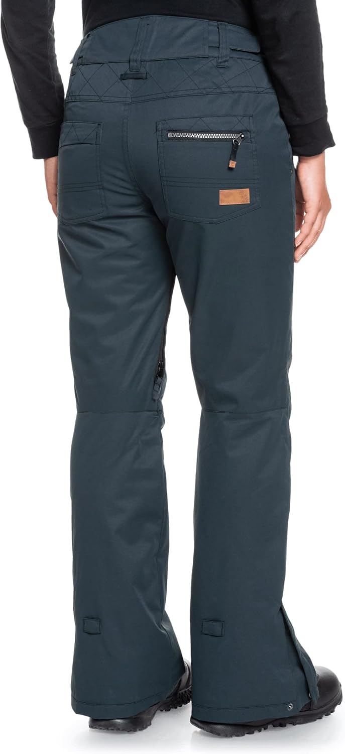 Roxy Women's Nadia Short Snow Pants (True Black (KVJ0), Small)