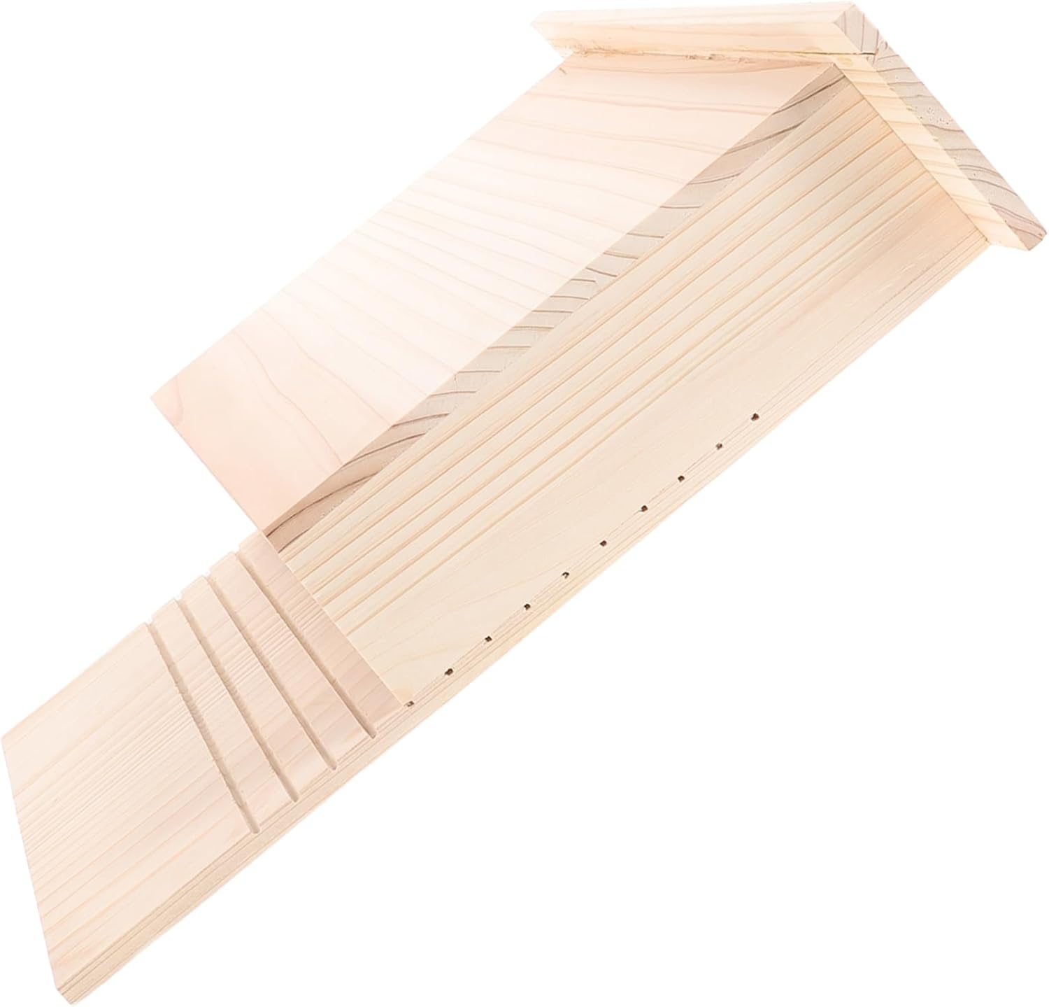 Bat House for Outdoors Weather- Resistant Box Easy to Install Backyard Shelter for Courtyards and Gardens Handmade