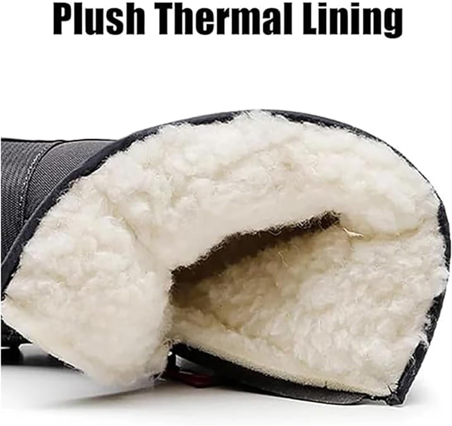 2026 New Men’s Waterproof Orthotic Winter Work Boots, Extreme Cold Protection, Non-Slip Durable Sole, Fur Lined Warm Ankle Booties, All-Day Comfort Warm Shoes