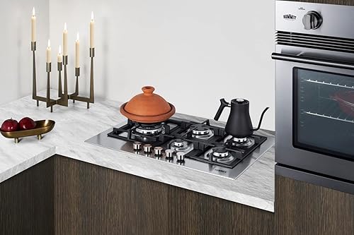 Miniatura 2 de Summit Appliance SGWOGD30 - Horno de pared de gas de acero inoxidable de 30 pulgadas con kit de conversión LP incluido, encendido electrónico,