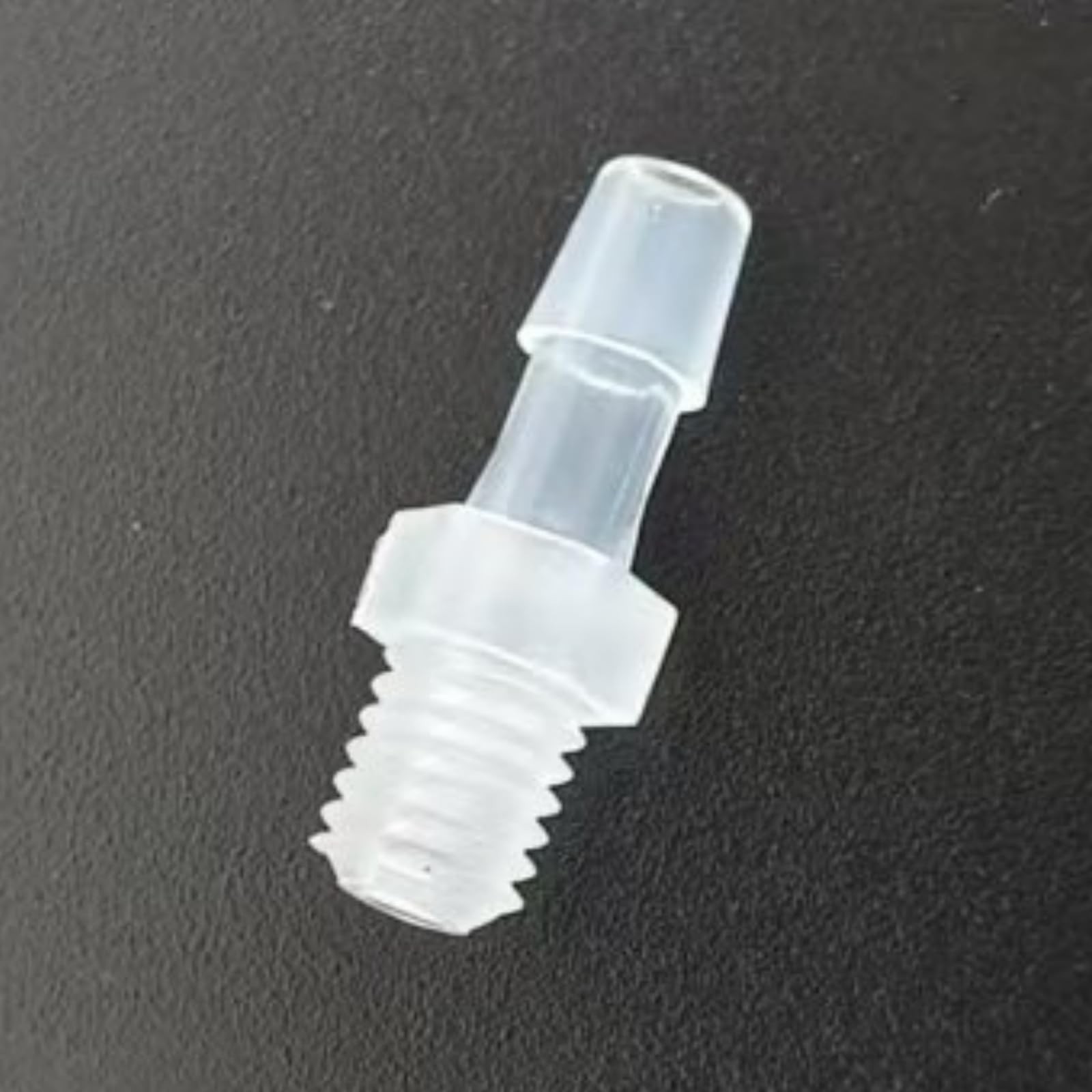 Hose Barb Fittings M5 Male Thread Adapter Pipe Connector for Laboratory and Food Machinery - 50 Pack(3.2mm 1/8inch M5)