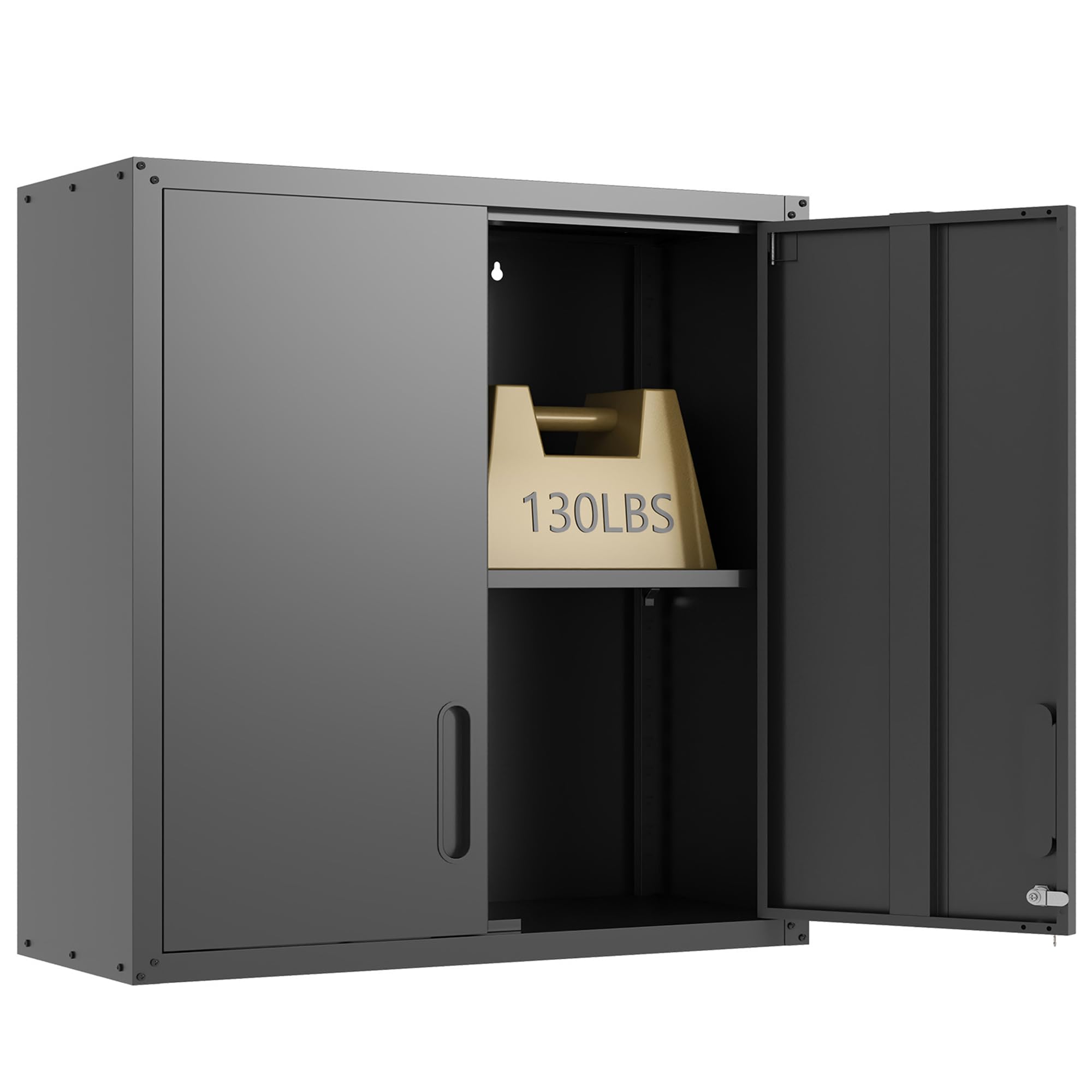 Armoire à suspendre pour garage et entrepôt afin d'optimiser l'espace