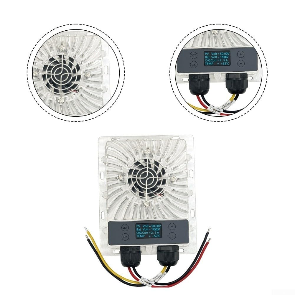 Regolatore solare per veicoli pesanti, 120-180 V, robusto | Efficienza di tracciamento del 99,5%, massimizza il rendimento energetico, per prestazioni ideali in ombreggiatura parziale