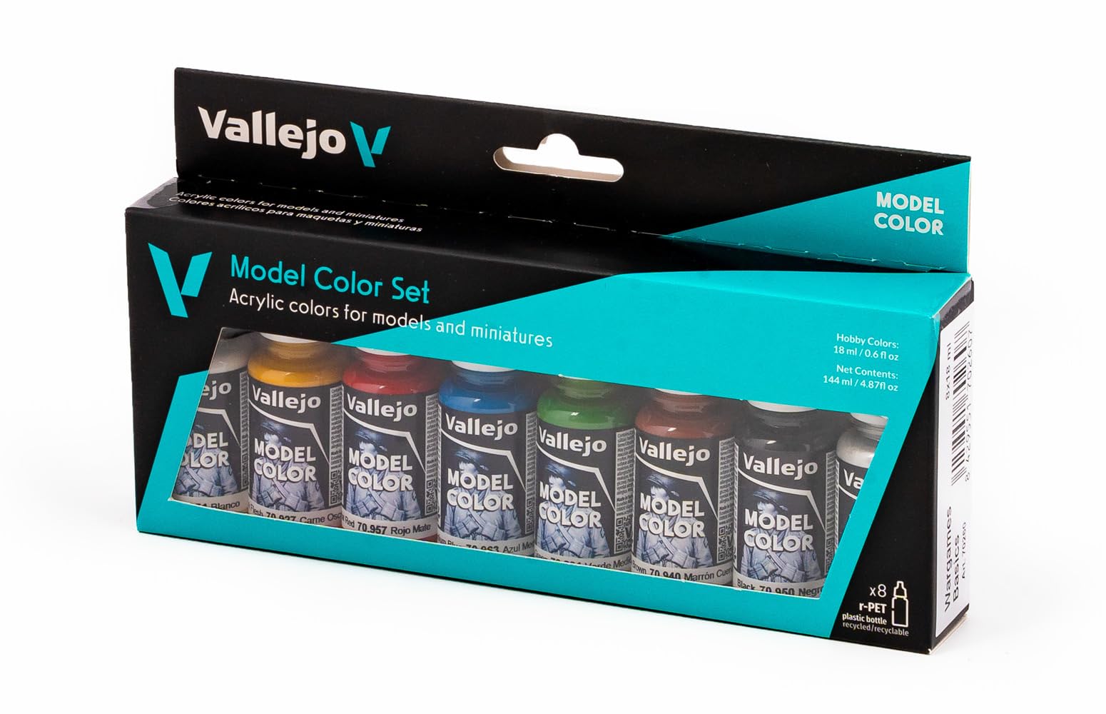 AV Vallejo Set di colori per modelli - Nozioni di base di Wargames (8)