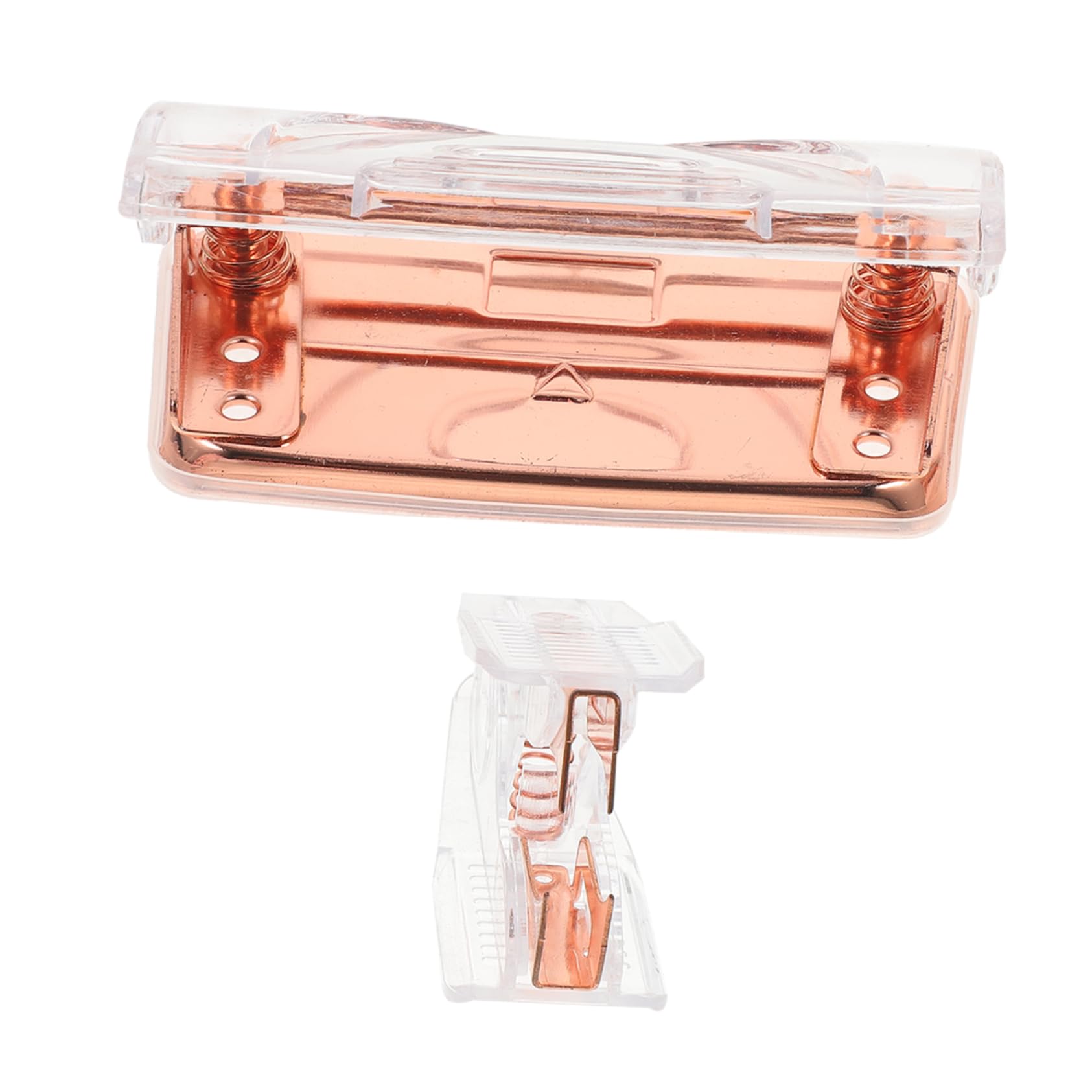 LALAFINA 4sets Perforatore Portatile Elegante Di Attrezzi Per Ufficio Con Design Moderno e Operazione Facile Per Documenti Precisi e Ordinati