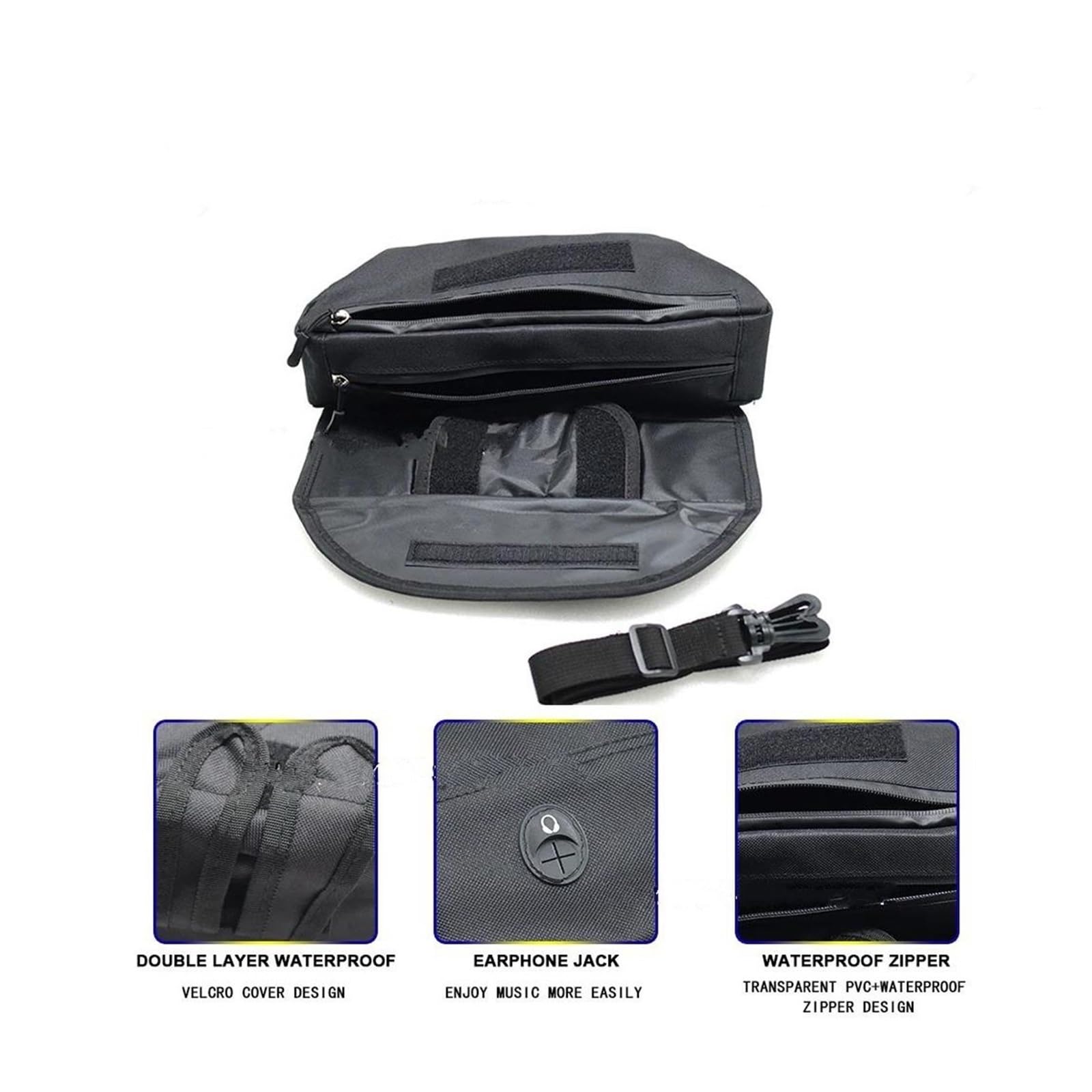 Borsa Da Manubrio Impermeabile Per Moto Per Royal Enfield Per Guerrilla 450(C)