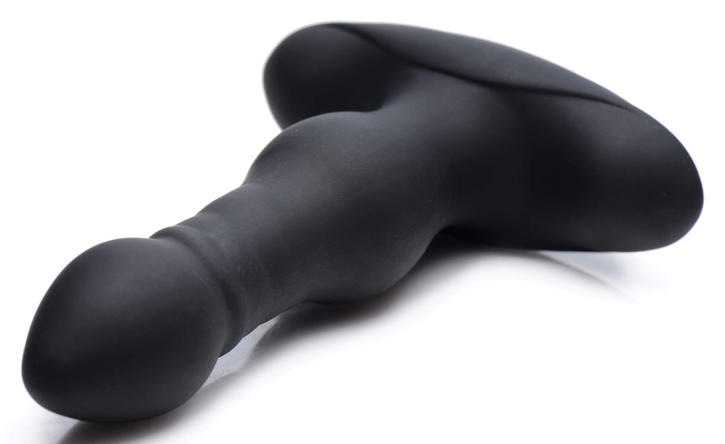 Spina anale in silicone con telecomando vibrante e spinta