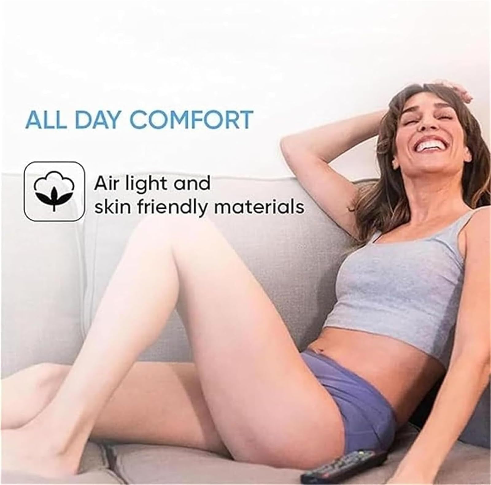 Ropa Interior Antifugas For Mujeres Mayores De 60 Años: Braguitas Menstruales De Malla Transpirable, Lavables Y De Cintura Alta