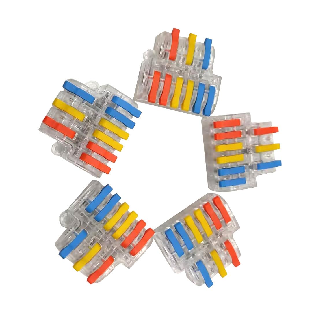 Conectores de cable de mini palanca para evitar fallos de conexión en cajas de distribución 8