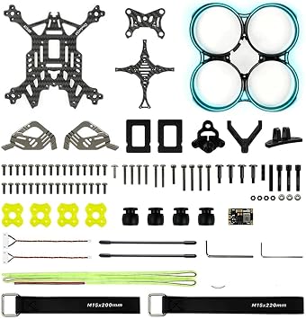GEP-CT30 Cinebot 30 3inch Carbon Fiber Frame with Guard Compatible with RC Freestyle Cinewhoop Quadcopter Drones DIYGEP-CT30-COB