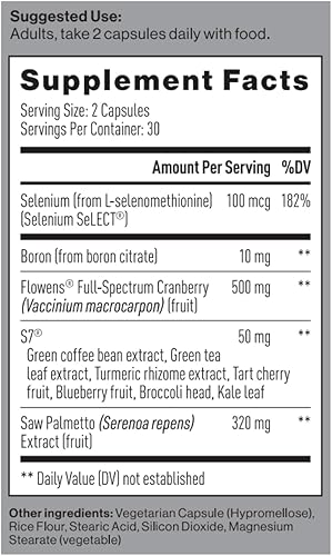 Miniatura 2 de Mdrive Suplemento de apoyo de próstata para la salud de los hombres, promueve la salud del tracto urinario, apoya el flujo normal, la frecuencia y
