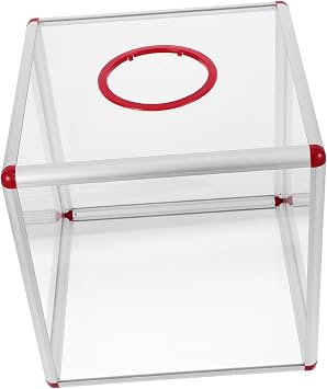 Raffle Ball Game Box Multifunctional Ticket Case for Fundraising and Business Events for Annual Meetings Parties and Raffles