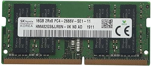 SK HYNIX 16GB 2RX8 DDR4 SO-DIMM PC4-21300 2666MHZ Módulo de memoria HMA82GS6JJR8N-VK