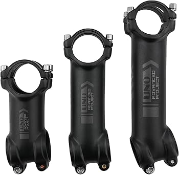 Amazon | DJC UNO バイクステム 超軽量 -7 17度 31.8mmハンドルバー