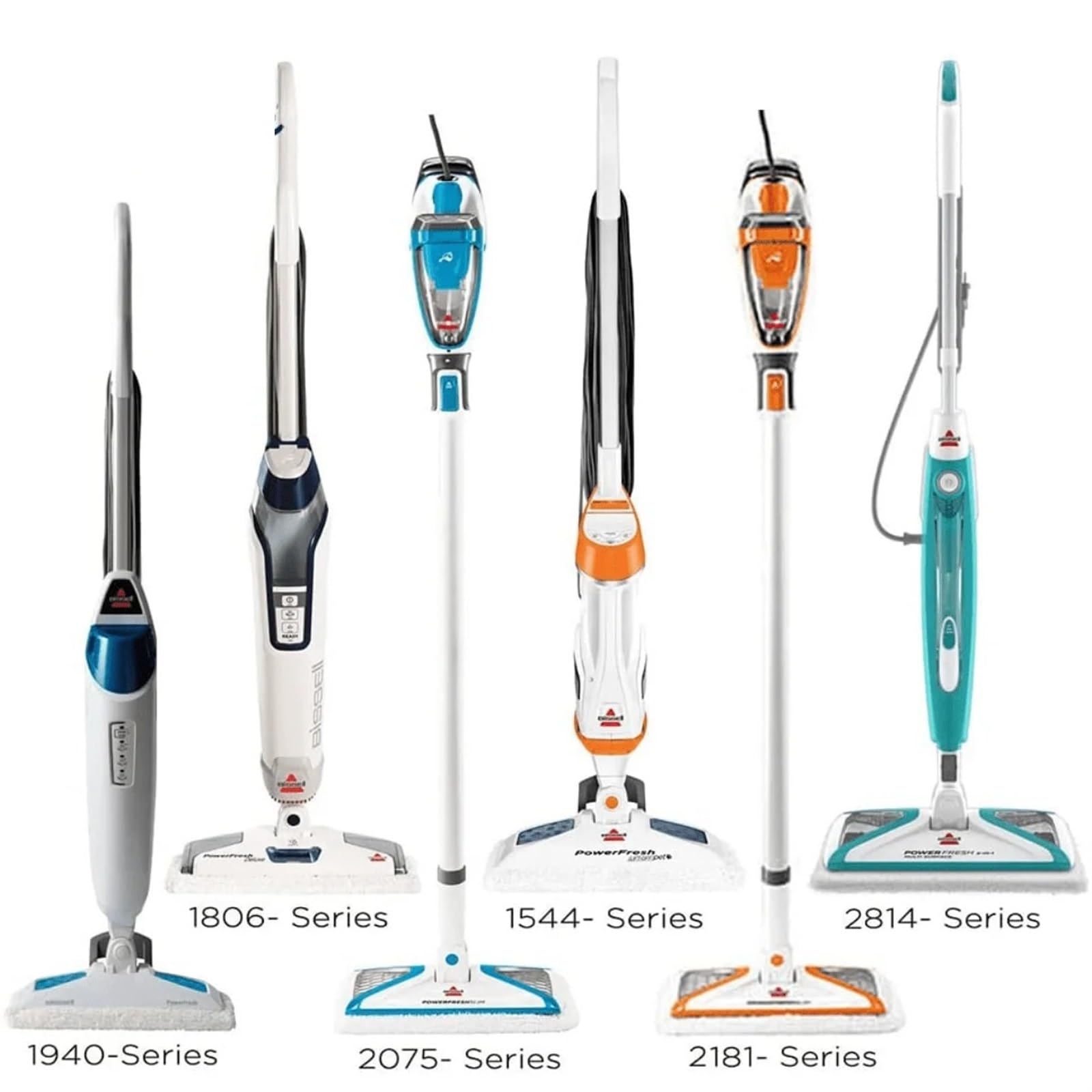 8 cuscinetti for scopa a vapore, for Bissell, for pulitore a vapore Powerfresh 1940 1806 1544 1440 2075A di ricambio Panni per aspirapolvere e mocio