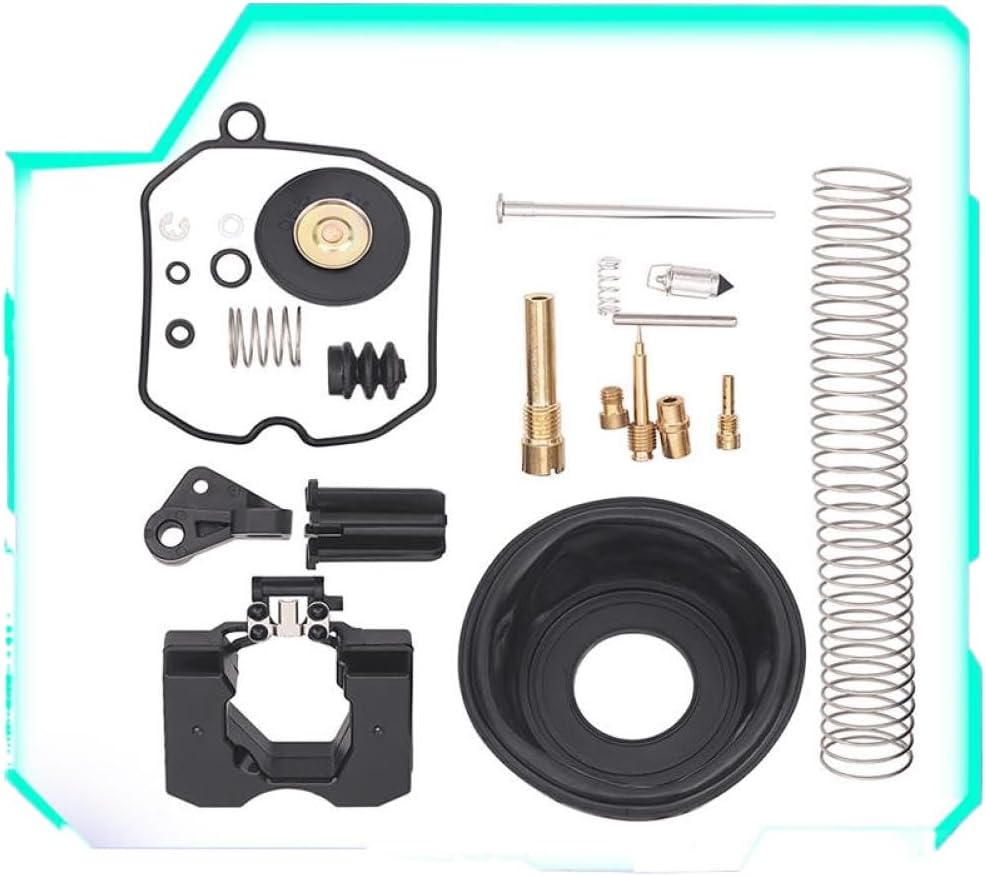 Motorcycle Carburetor Rebuild Repair Tool Kit Plunger Diaphragm 4 2 3 Compatible With Automotive Motorcycle Parts Road King FLHR Custom FLHRS FLTR FXR