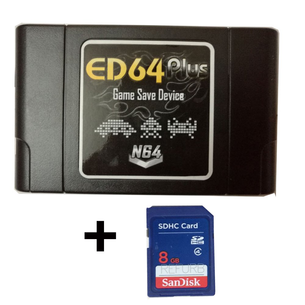Lanzhd Nintendo 64 ED64plus Super Nes Games Save Device Everdrive 64 Converter Enhanced NTSC ( Japan / U.S ) Version