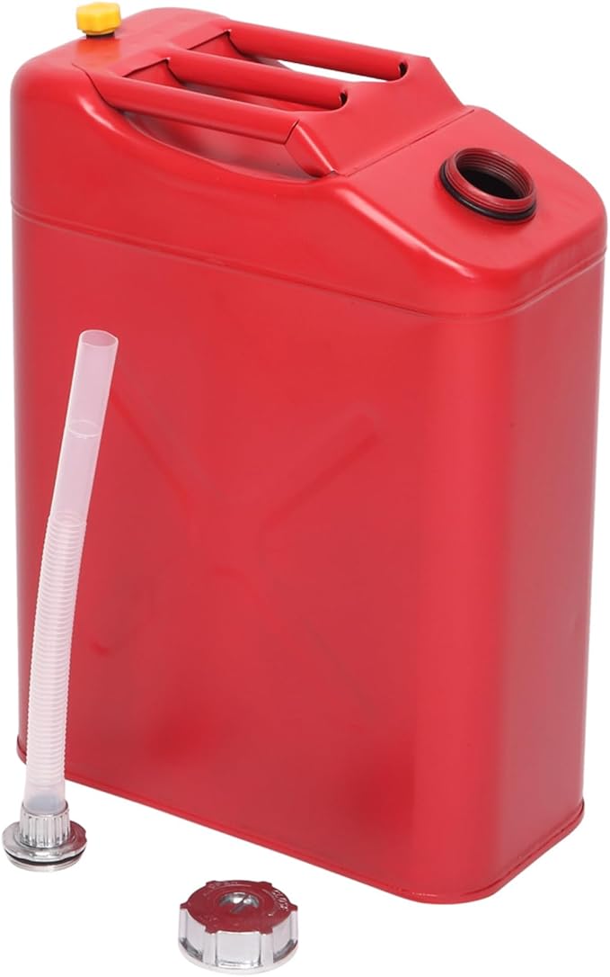 5 Gallon Metal Storage Jar, Versatile Liquid Container for Cars,
