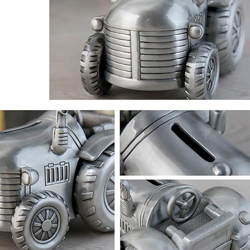 Alcancía para decoración del cuarto del bebé, recuerdo retro, hucha de metal, artesanías duraderas, multifuncionales, muebles para el hogar,