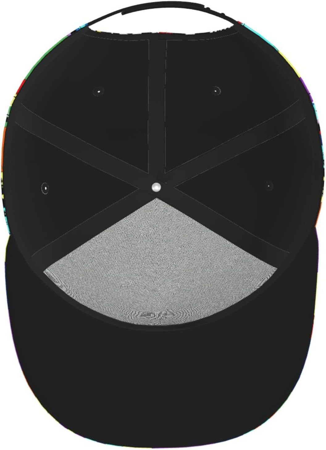 Cute Snapback Hat Hip Hop Style, Adjustable Baseball Cap, Flat Bill Trucker Hat for Men Women - Image 5