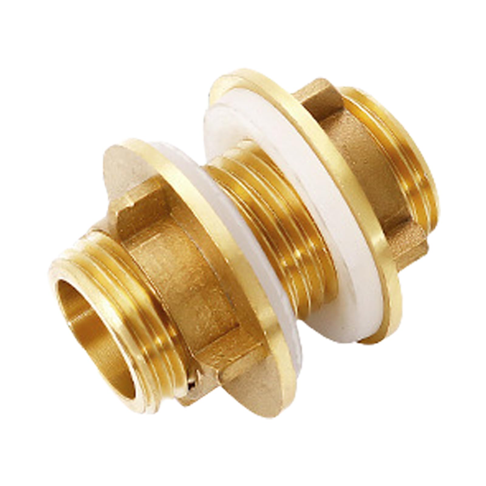 Woedpez 40Mm Brass Hose Fitting Connector Suitable For Leakfree Water Supply Quick Repair Maintenance Garden Irrigation Systems Hose Fitting