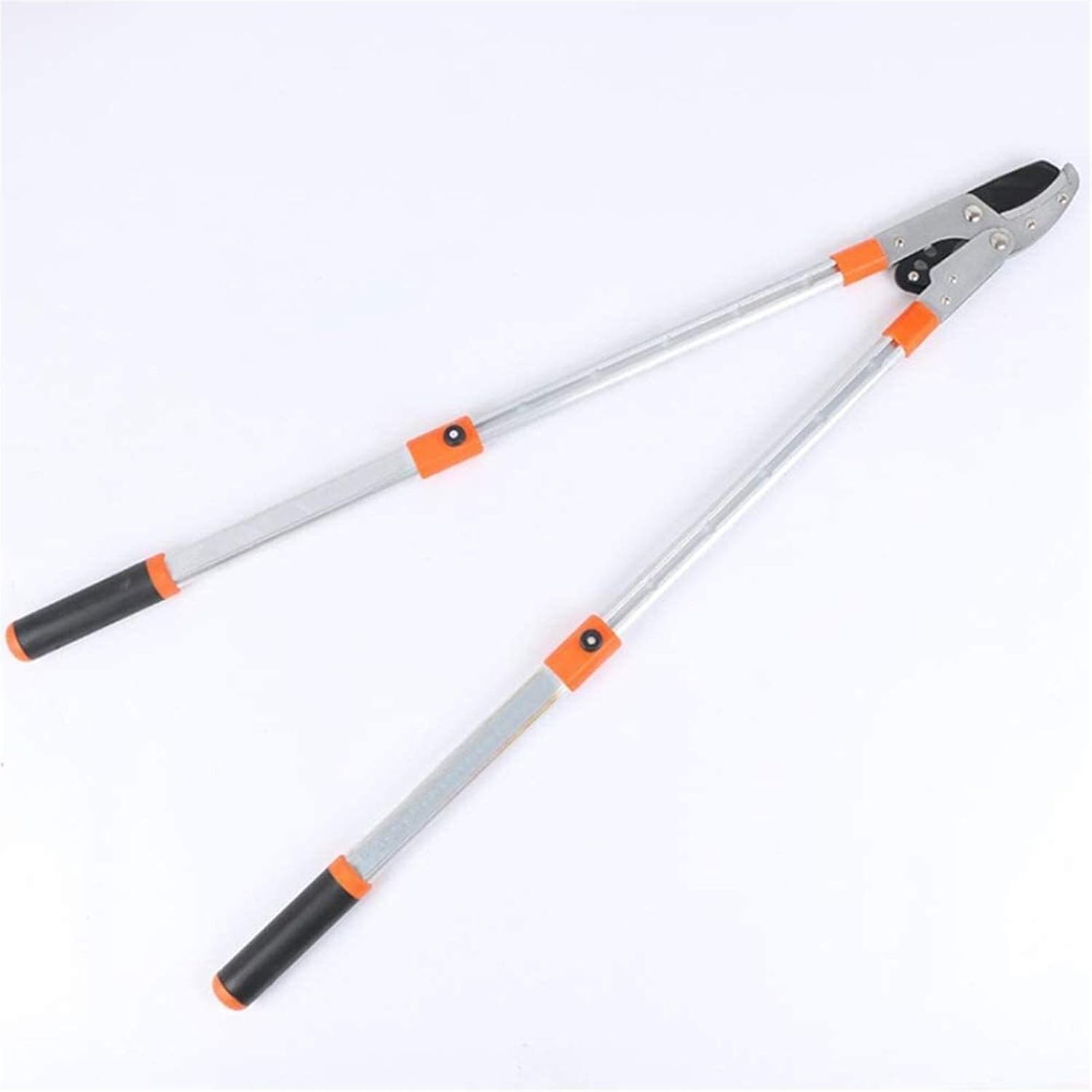 Handheld Extendable Garden Shears Telescopic Anvil Lopper Fruit Tree Pruning Shears Strong Scissors Thick Branches Cut Flowers Lightweight and Labor-Saving Gardening Shears