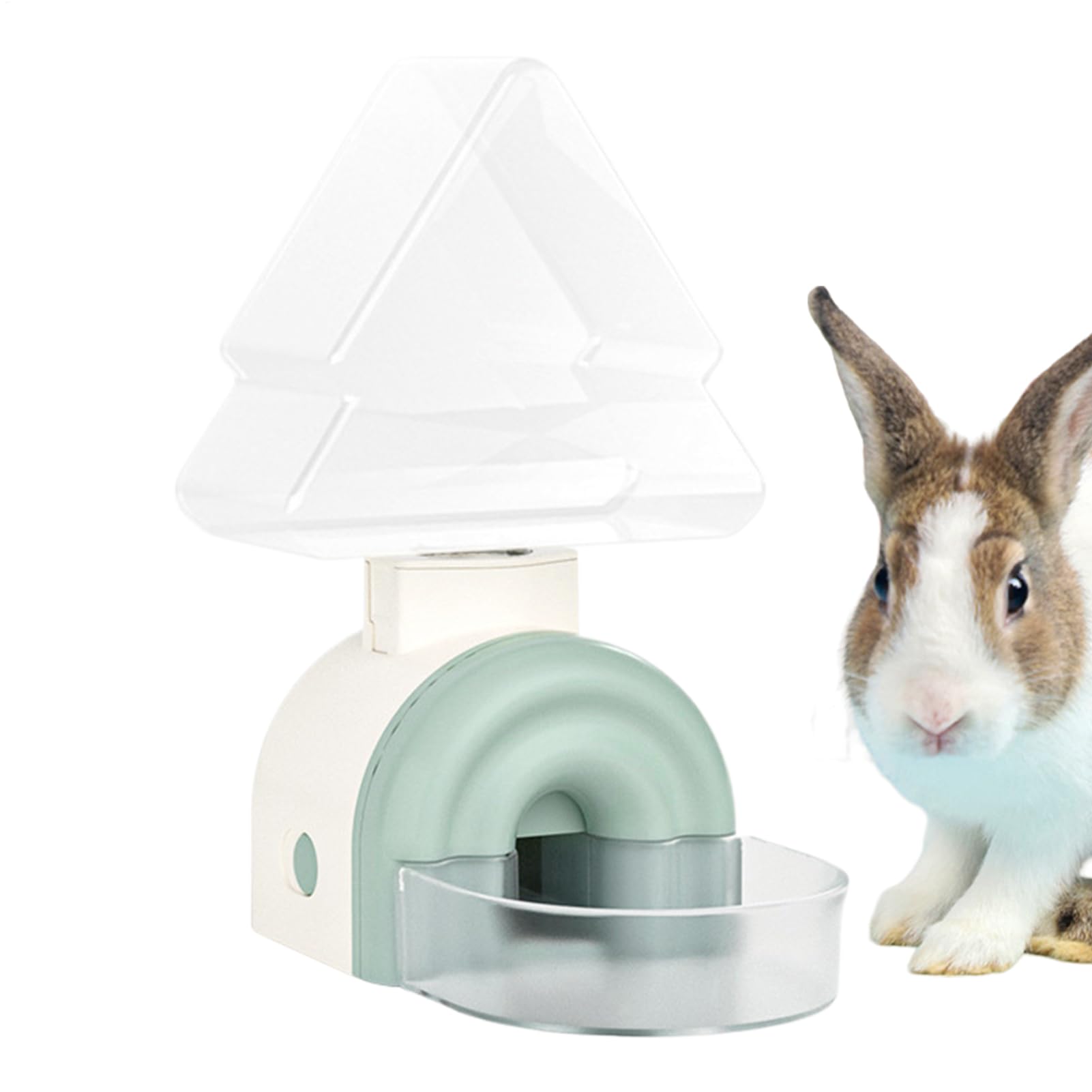 Distributeur automatique pour écureuils et chats en forme de pin avec réservoir 520 ml