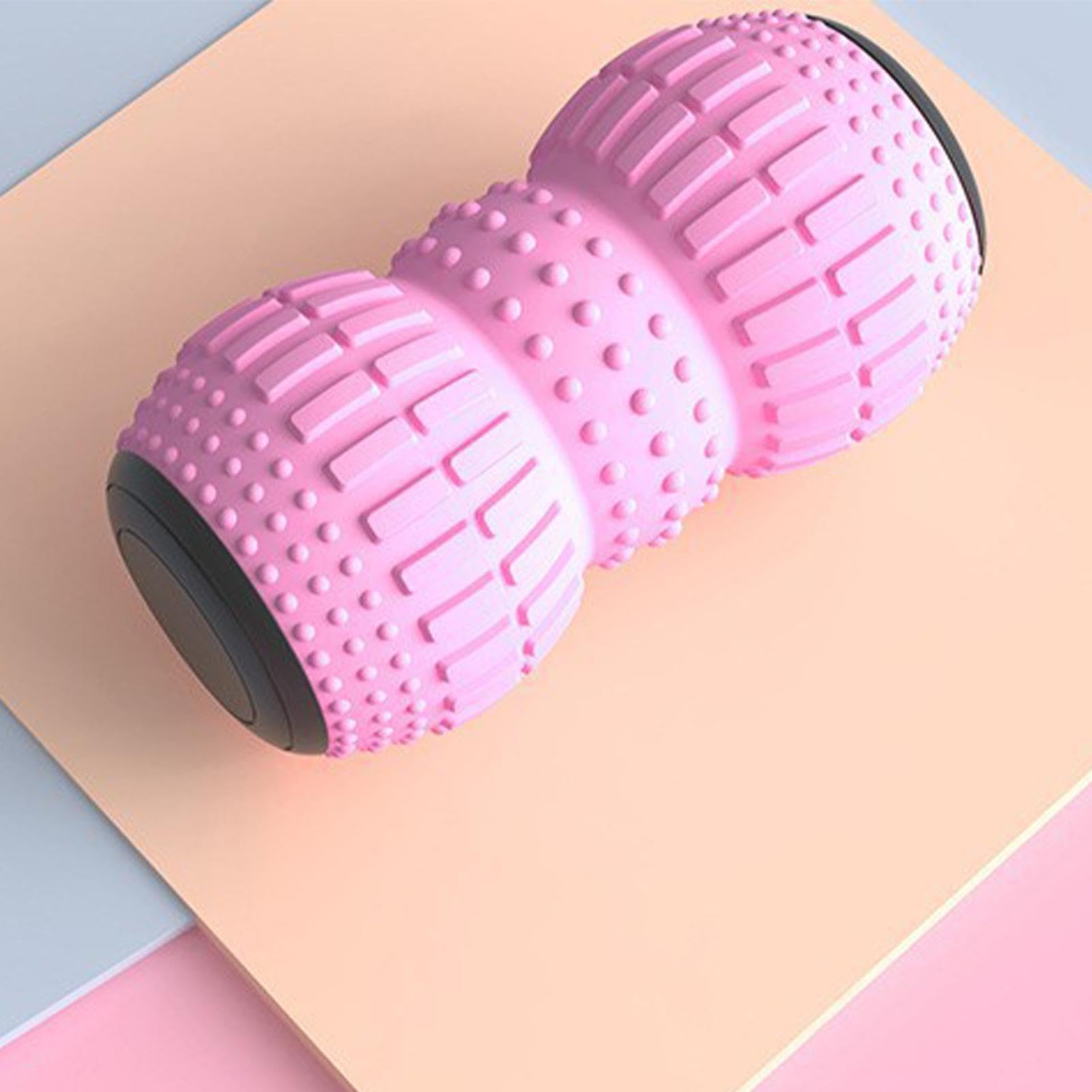 Balle Vibrante Rouleau de Massage Vibrant 3 Vitesses | Rouleau de Massage Portable Rechargeable Pour Après-Entraînement Travail Gym Maison Récupération Sportive Fitness Yoga