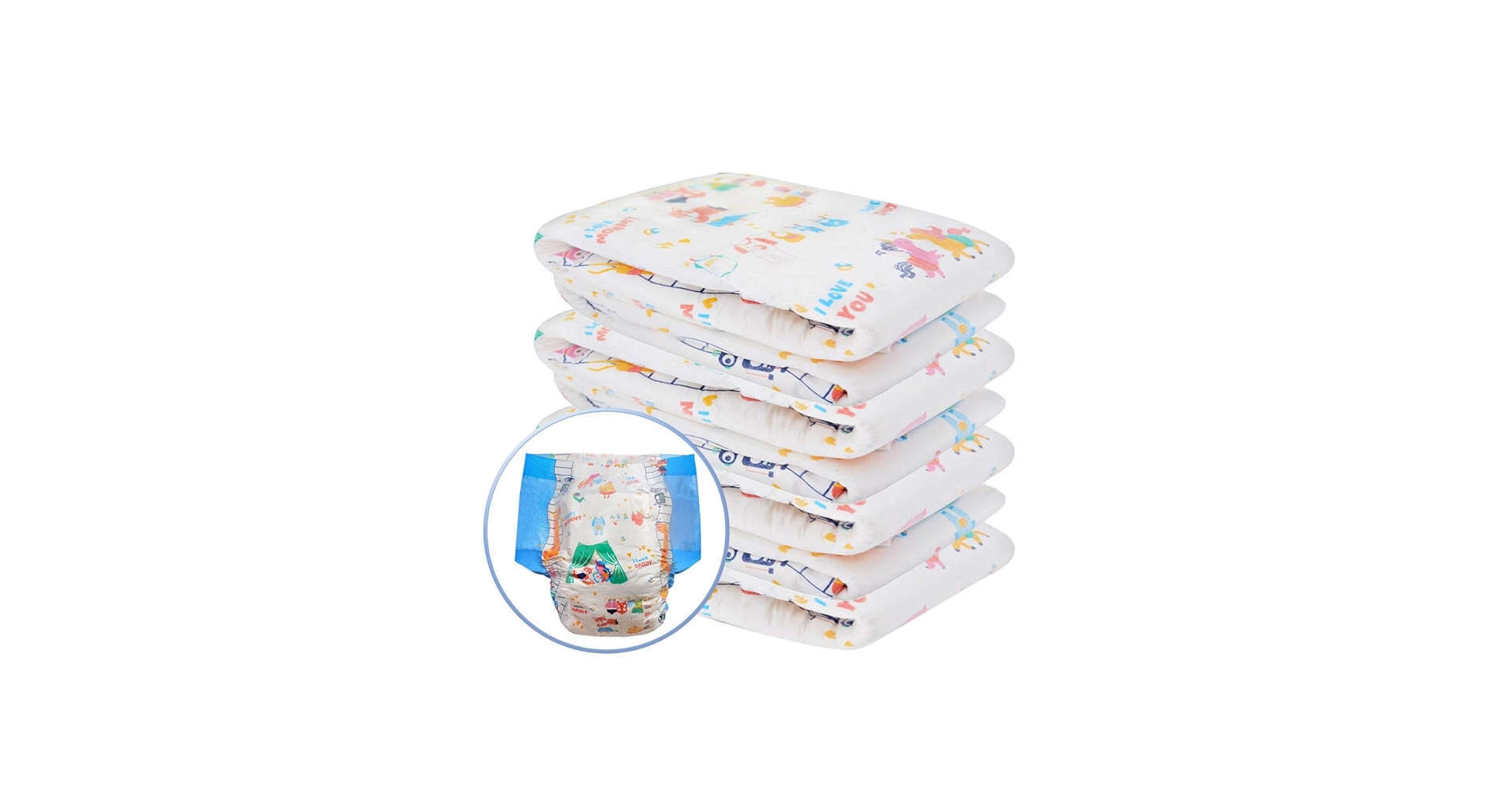 （Ｌサイズ）ABDL おむつアイラブサマー　２パック Amazon | 再利用可能パーマネントウォッシャブルアダルトベビー