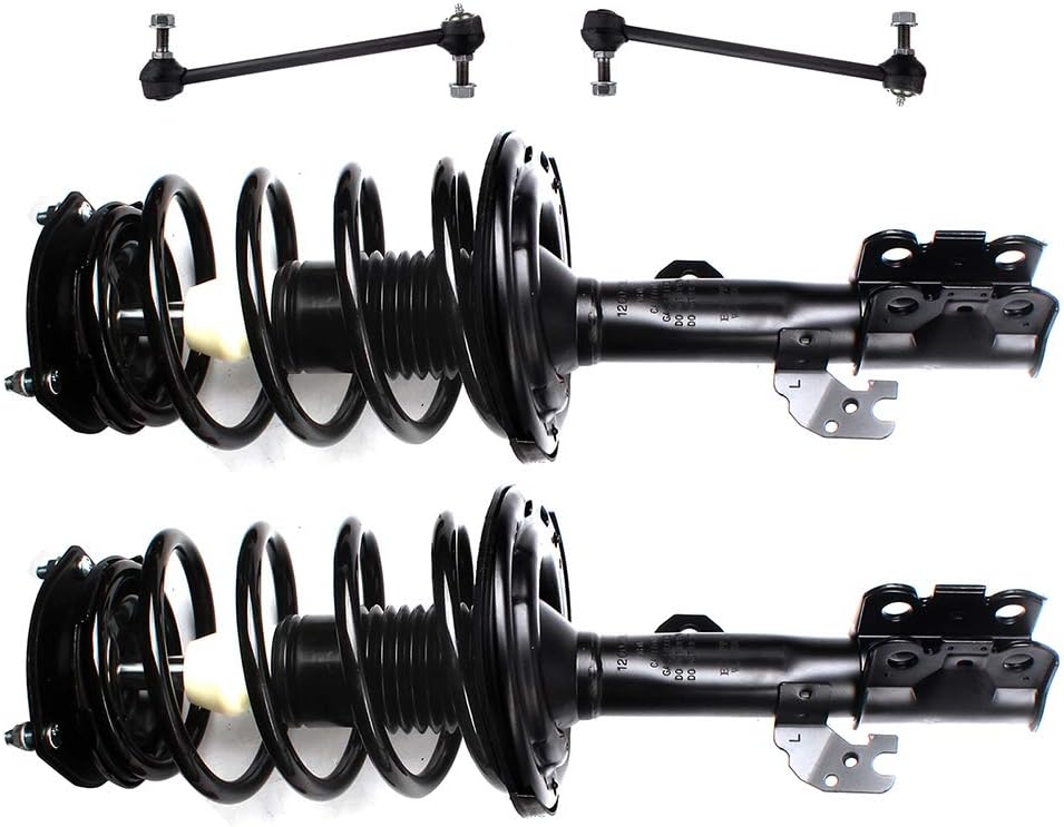 OCPTY Stabilizer Bar Link Front Strut Spring Assembly, Suspension parts Fits 2004 2005 2006 for Lexus ES330, 2005 2006 for Toyota Avalon, 2004 2005 2006 for Toyota Camry, 04 05 06 for Toyota Solara