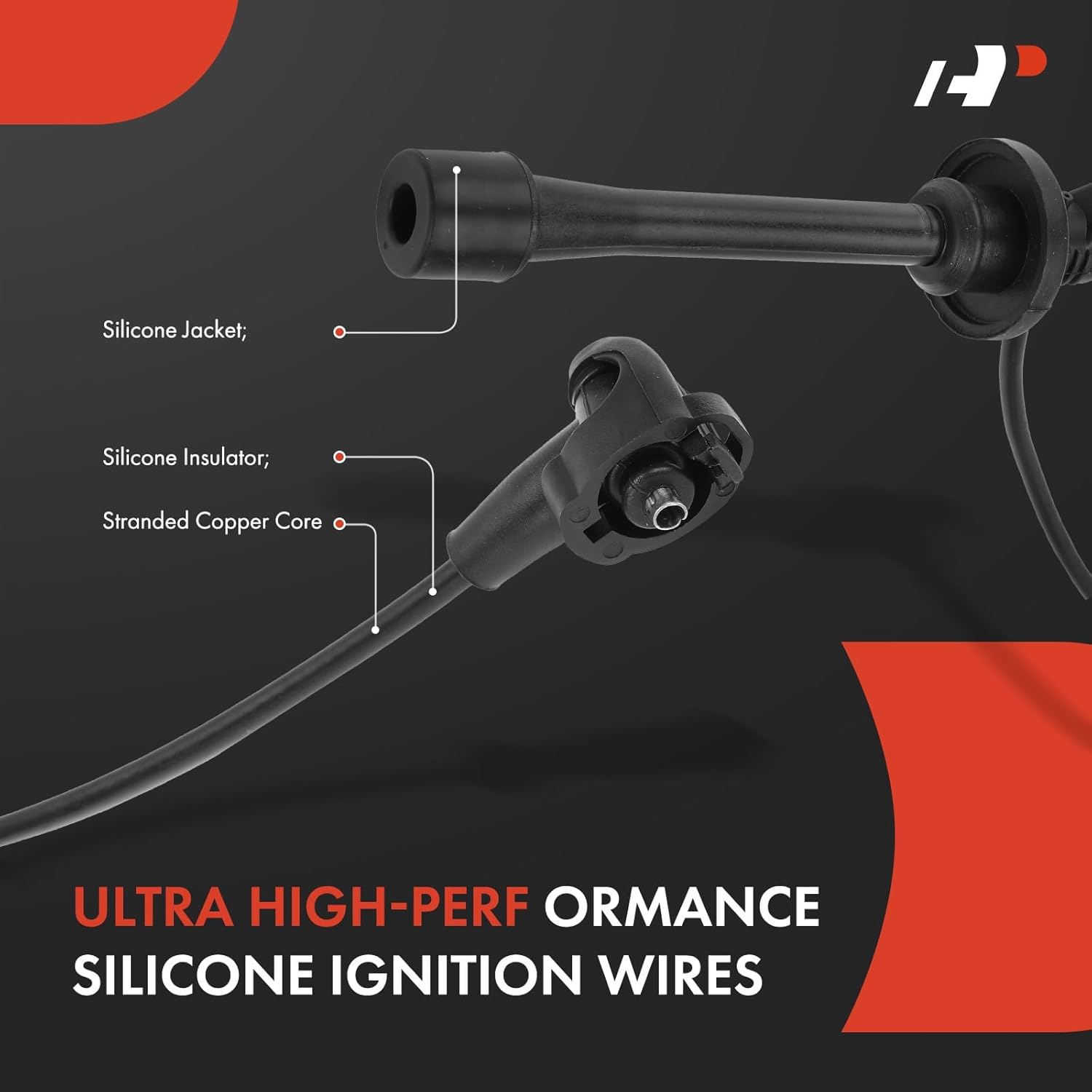 A-Premium 3 Ignition Coils with 3 Wire and 6 Iridium Spark Plugs Compatible with Toyota Camry 1996-2001, Sienna 1998-2000, Avalon 1996-1999, Solara 1999-2003 & Lexus ES300 1996-2001, 3.0L