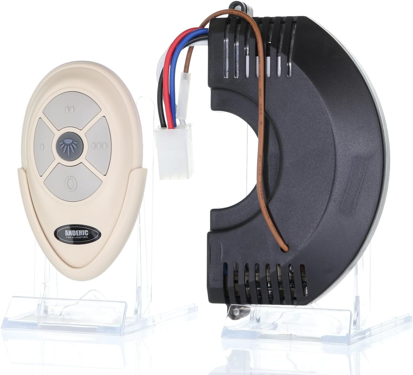 Anderic FAN35T-FAN30R-KIT Replacement Ceiling Fan Remote Control Kit for Harbor Breeze