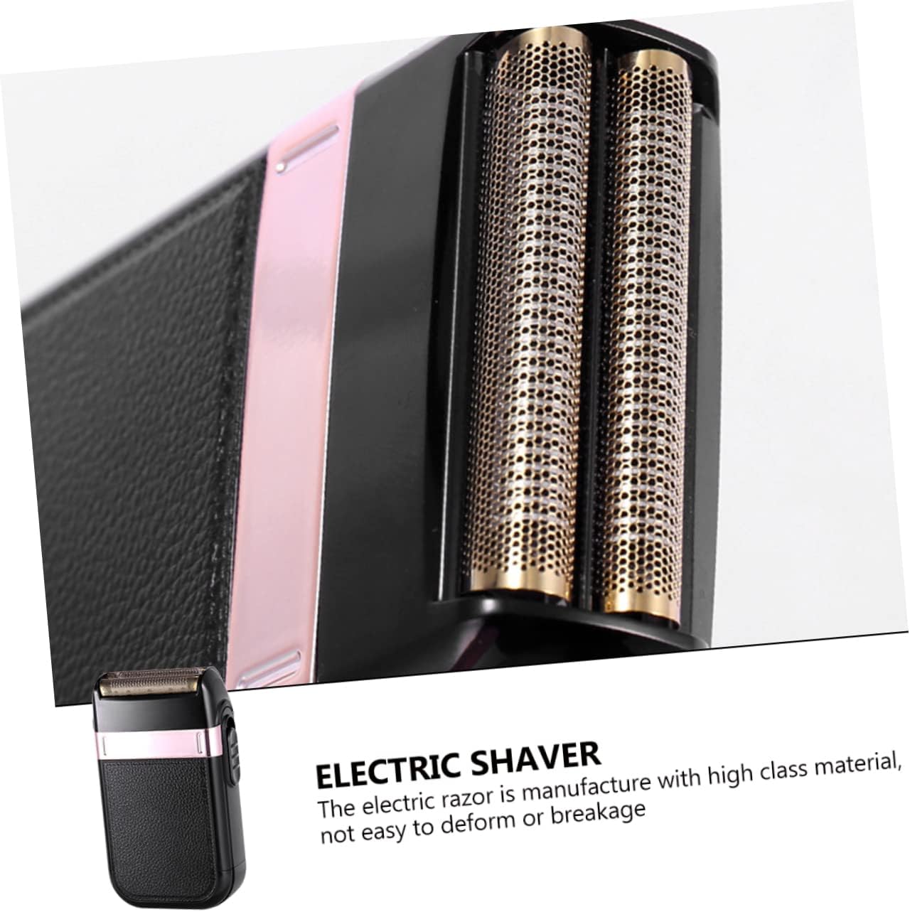 Ipetboom Professional Vintage Electric Shaver for Men Floating Razor with Design Rechargeable Face Trimmer Compact and Durable Electric Grooming