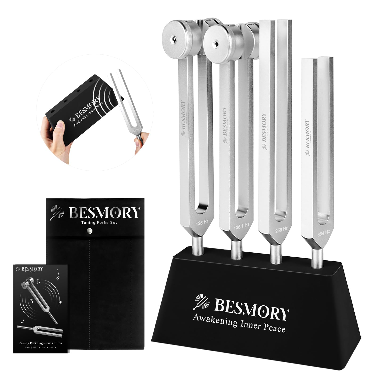 Photo 1 of BESMORY Tuning Forks Set (128-384Hz)