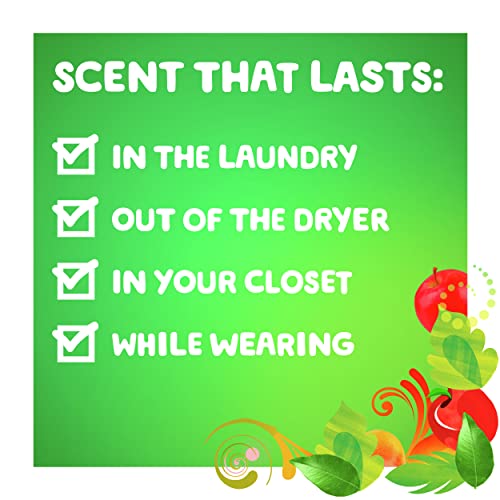 Gain + Aroma Boost Liquid Laundry Detergent, Apple Mango Tango Scent, 107 Loads, 154 Fl Oz, He Compatible #TOP4