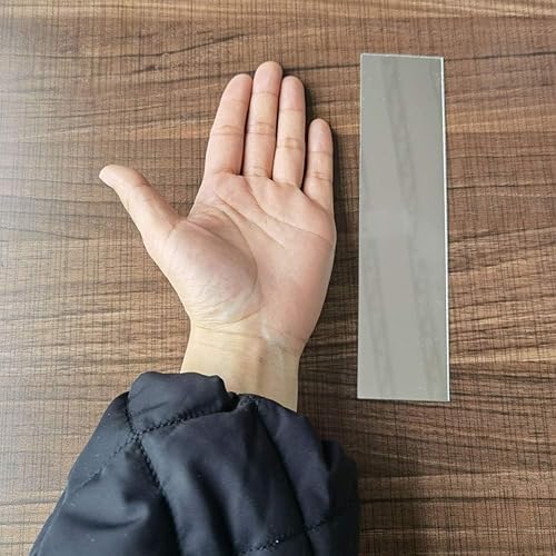 Miniatura 9 de 10 calcomanías de pared de espejo, diseño a rayas, espejo, azulejos, bricolaje, autoadhesivas, línea de pared, calcomanías de borde, láminas de